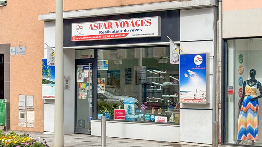 Asfar Voyages - Oyonnax - 01100.fr
